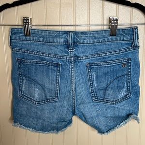 Joe’s jeans blue jean‎ shorts stretchy size 14